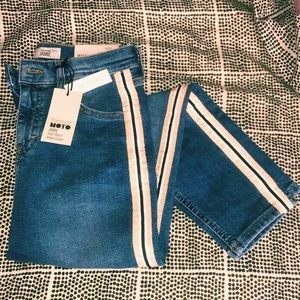 NWT Topshop Jaime High Waist Ankle Grazer